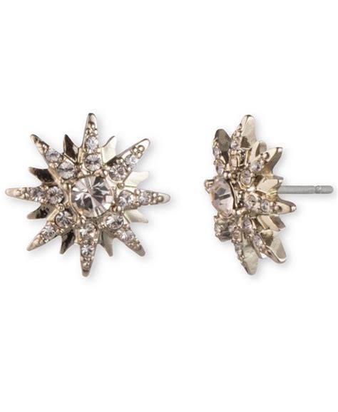 givenchy cluster stud earrings|givenchy gold plated earrings.